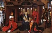 Hans Memling The Adoration of the Magi oil on canvas